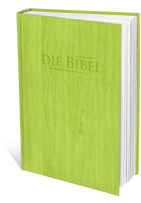 Elb. Bibel, Taschenbibel, Größere Ausgabe, Gelbgrün | Daniel Verlag